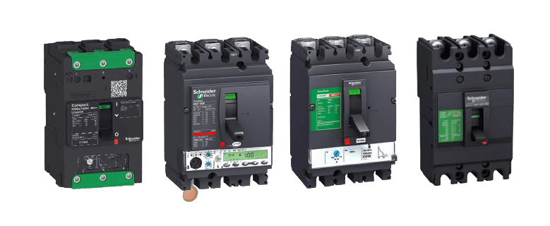MCCBs (Molded Case Circuit Breakers)